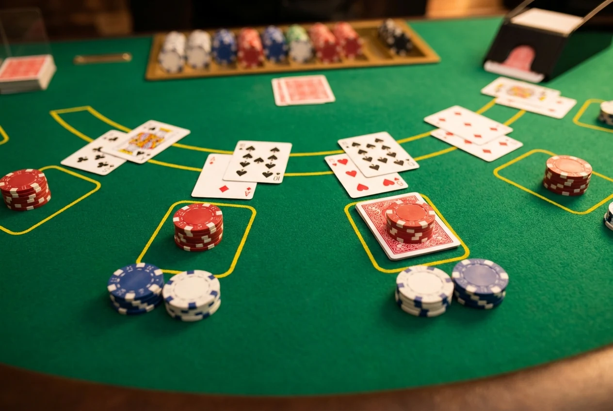 Blackjack classique jeu de table